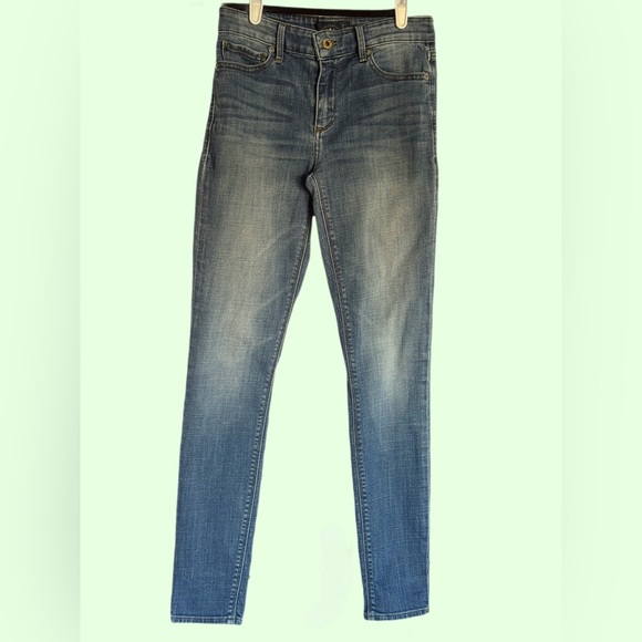 Lucky Brand Ava Mid-Rise Skinny Jeans Size 2 - Picture 1 of 5